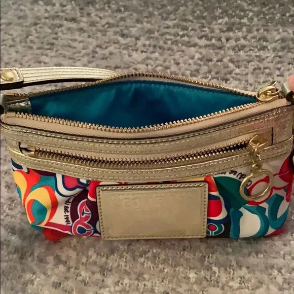 Coach Poppy Edition Handbag-Graffiti - Picture 4 of 4